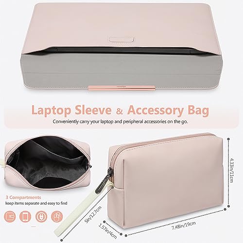 HYZUO 13.3-14 Inch Laptop Case Sleeve with Stand for MacBook Pro 14 M5/M4/M3/M2/M1 A3426 A3427 2026-2021 - Image 2