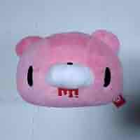 Amazon.co.jp: グルーミー ピンク くま GLOOMY 顔ぬいぐるみ