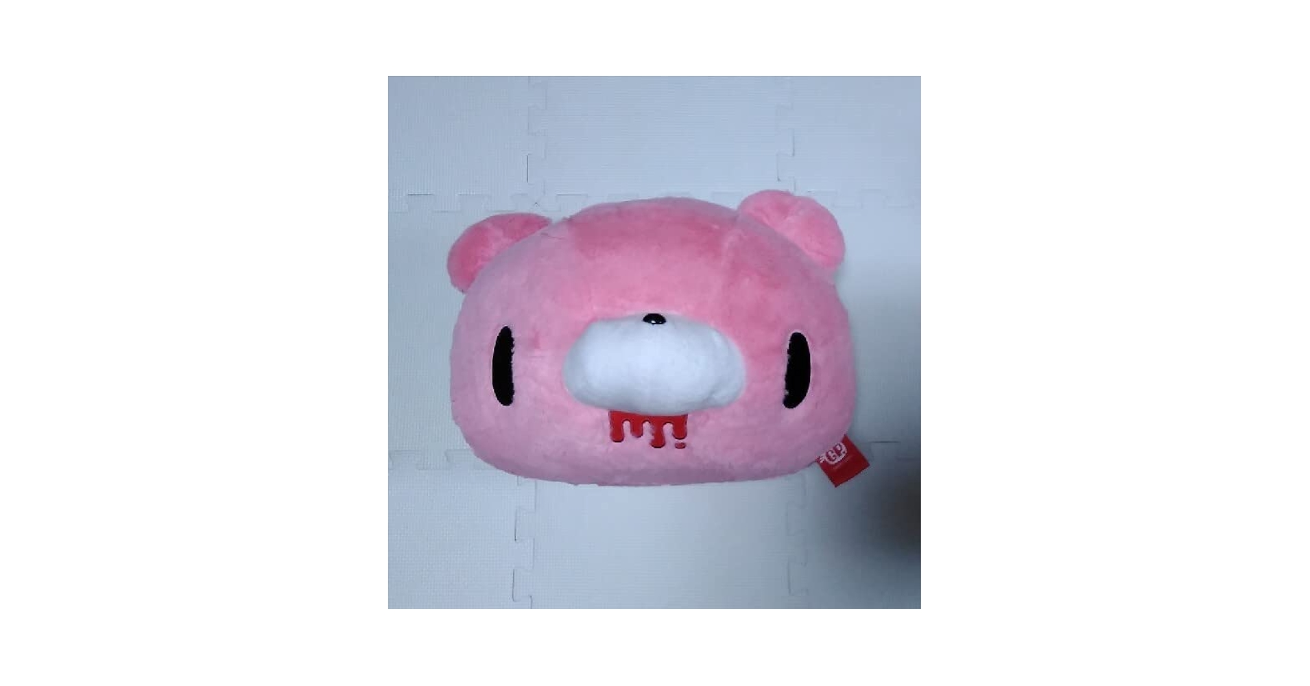 Amazon.co.jp: グルーミー ピンク くま GLOOMY 顔ぬいぐるみ