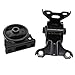 MOTOKU Pack of 4 Engine Motor Transmission Mount Front Rear Kit for Dodge Caliber & Jeep Compass Patriot 2007-2016