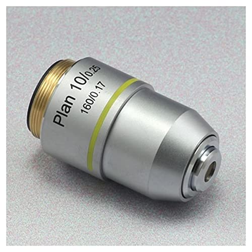 Microscope Biological Microscope Plan Objective Lens 4X 10X 20X 40X 60X 100X Thread 160/0.17(Type A 10X)