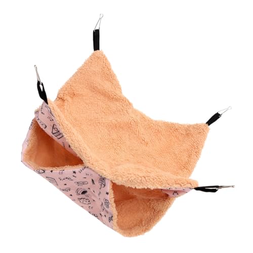 iplusmile ペットの暖かい綿の巣 hamster rabbit hammock カゴ ケージ のそみ かわいいハムスターのベッド ぶら下げハムスターベッド 暖かいハンモック コットン