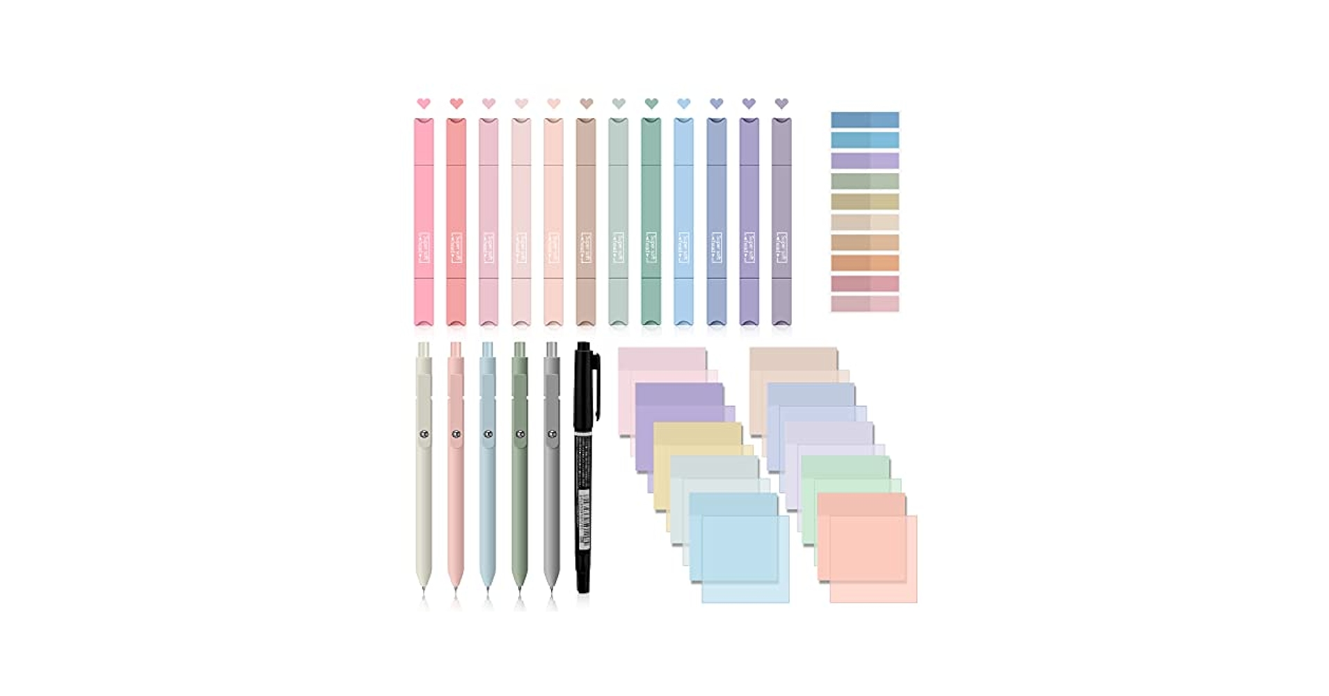Amazon.com : Jutom 38 Pcs Book Annotation Kit Aesthetic