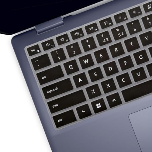 Protector de teclado para laptop Dell Inspiron 14 y 16 negro miniatura 2
