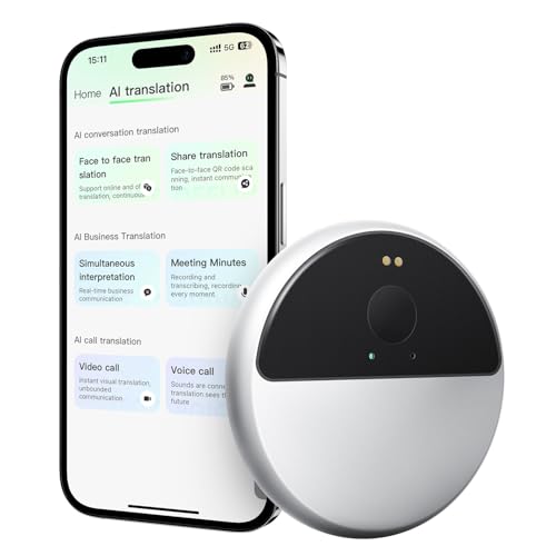 Amazon.co.jp: InnAIO T9 AI言語翻訳デバイス、リアルタイム音声