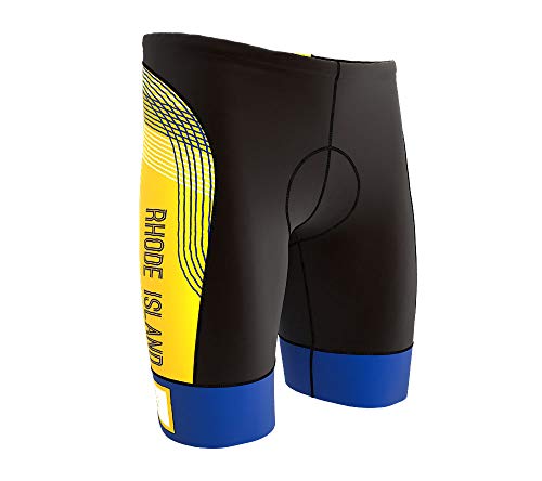 Rhode Island Bike Cycling Pro Shorts para Hombre miniatura 2