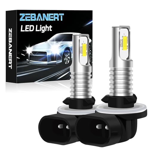 ZEBANERT 886 889 894 Fog Light Bulbs Fit For Polaris Ranger 400 500 570 700 800 900 Fog Light Bulbs, 400% Brightness 16000LM 6000K White, Plug and play?(Pack of 2)