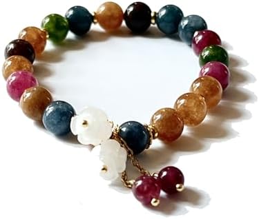 Stretch Beaded Bracelet, Healing Crystals Bracelet Relief Gift for Women in New Year, Thanksgiving, Christmas, Valentine's Day, Mother's Day, Graduation Season, etc