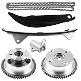 Autoexact 24321-2E000 Engine Timing Chain Kit w/Intake & Exhaust VVT Gear Sprocket Compatible with...