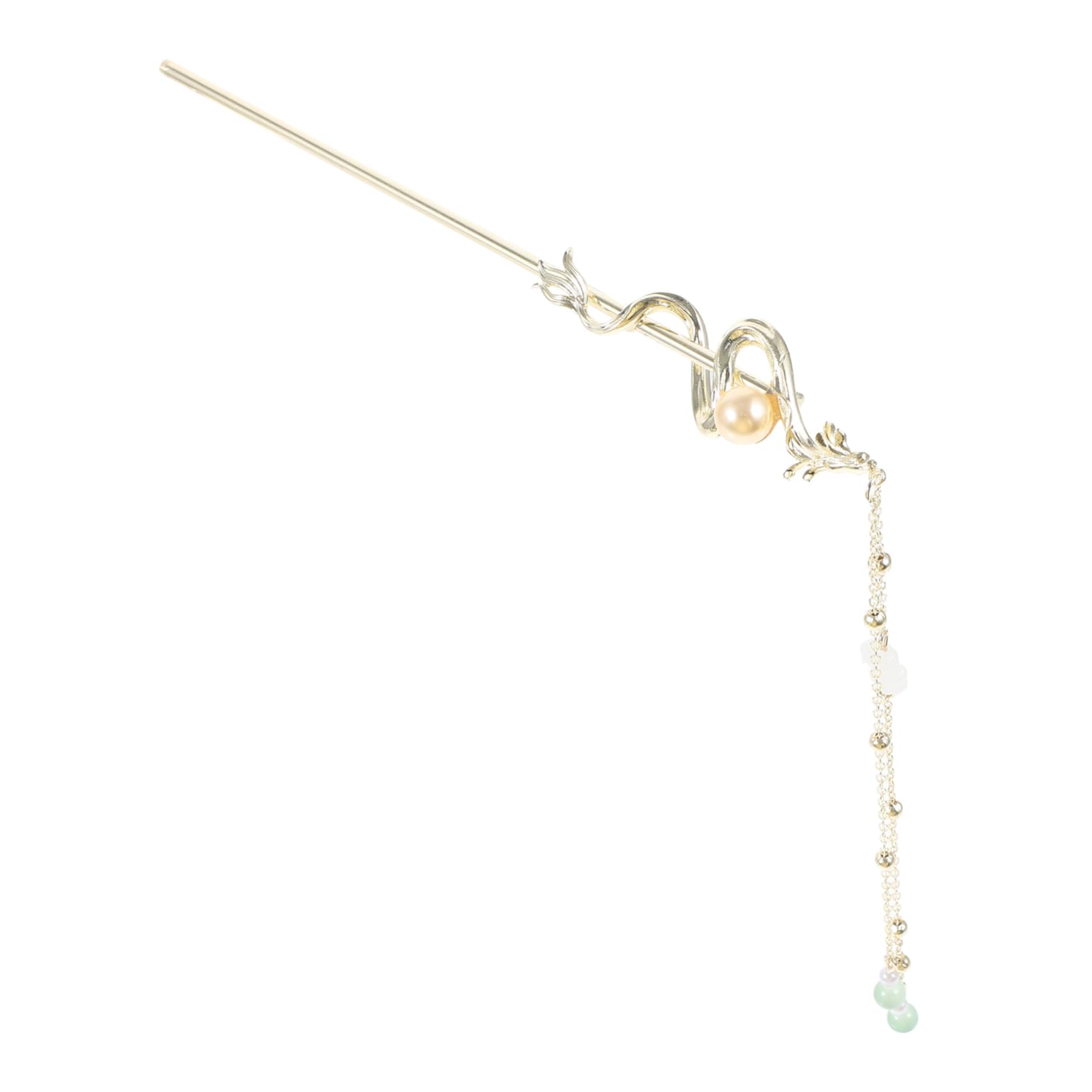 Zodiac Metal Hair Stick with Tassel