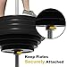 POWER GUIDANCE Barbell Collars Barbell Clips,2 inch Olympic Barbell Clamps,Non-Slip Weight Clamps Quick Release Barbell Collar for Workout Weightlifting, Gym Equipment Accessories