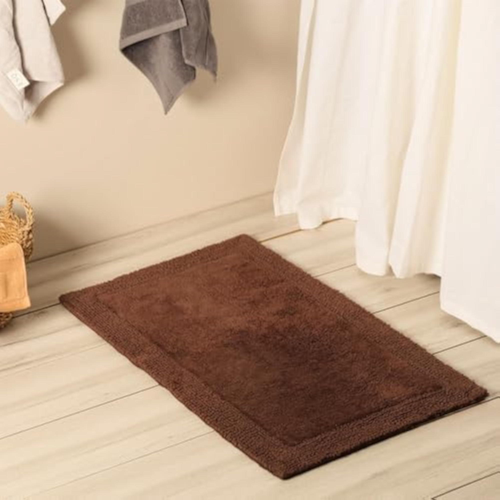 Luxury Rectangular Kai Tufted Bathmat Rug
