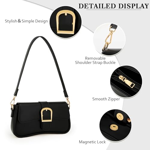 Image of KKXIU Shoulder Bag for Women Small Clutch Purses Cute Hobo Handbag Trendy Underarm Bag