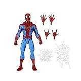 spider man toy biz 1996 PREMIUM POSABILITY AND ARTICULATION: This 6-inch Legends Series Symbiote Spider-Man figure features extensive articulation, offering dynamic posability with other Marvel Legends figures.