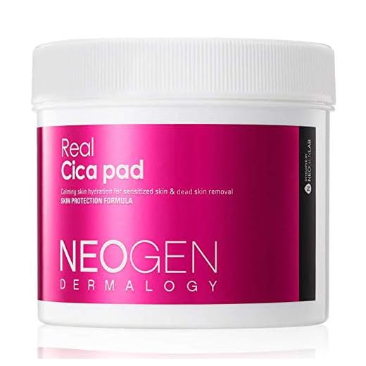 DERMALOGY by NEOGENLAB Real Cica Pad - Restores Skin Barrier Soothes Gently Exfoliates & Cleanses (Cica Micellar Pad)