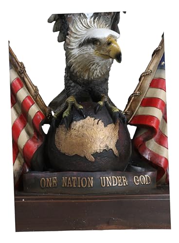 Ebros-Gift-Large-20-Tall-Patriotic-Wings-of-Glory-Bald-Eagle-On-Globe-with-Map-of-America-Star-Spangled-Banner-Flags-One-Nation-Under-God-Figurine-with-Pedestal-Base Ebros Gift Large 20 Tall Patriotic Wings of Glory Bald Eagle On Globe with Map of America Star Spangled Banner Flags One Nation Under God Figurine with Pedestal Base