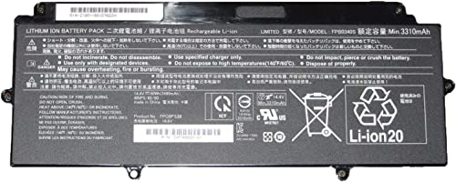 Batterie Fujitsu LifeBook U937 U938 14.4V 50Wh FPCBP536