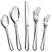 E-far 20/40/45/60 piezas juego de cubiertos de acero inoxidable