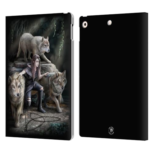 Étui portefeuille iPad 10.2 Anne Stokes Puissance De Trois en cuir Head Case Designs