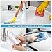 AIDEA Microfiber Cleaning Cloth Roll, Blue Shop Towels 55 Sheets Washable, Microfiber Towels for Cars, Blue Rags Reusable Paper Towel for Automotive, Workshop, House, Kitchen, Cleaning Supplies11×9