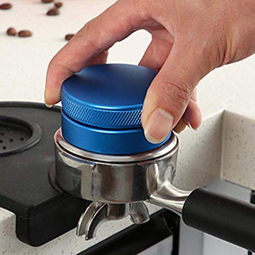 Distributeur de café 58mm plat marron en acier inoxydable - 7