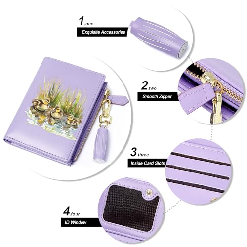 ZRTARY Personalized Wallets for Women,Holiday Gift, Birthday Gift for Parent and Grandparent, Graduation Gift for Her Him 1024r2