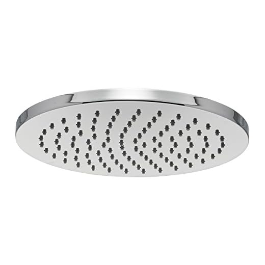 Speakman S-2762 Circular Rain Shower Head for Stylish Bathroom Décor, 2.5 GPM, Polished Chrome