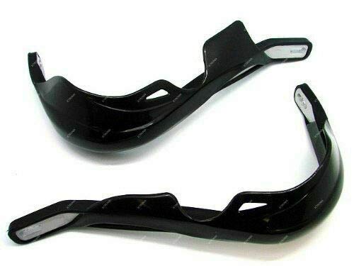 Riloer Motorrad modifizierte Handschützer aus Aluminiumlegierung, ein Paar Lenkerschutz für Motorräder, schwarz