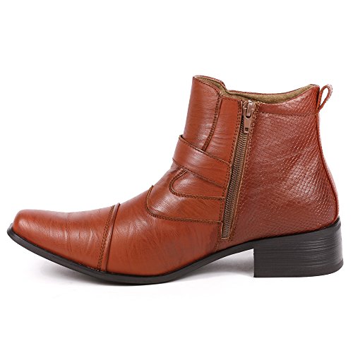 Metrocharm MET525-9 Men's Buckle Strap Western Cowboy Formal Dress Casual Fashion Boots4