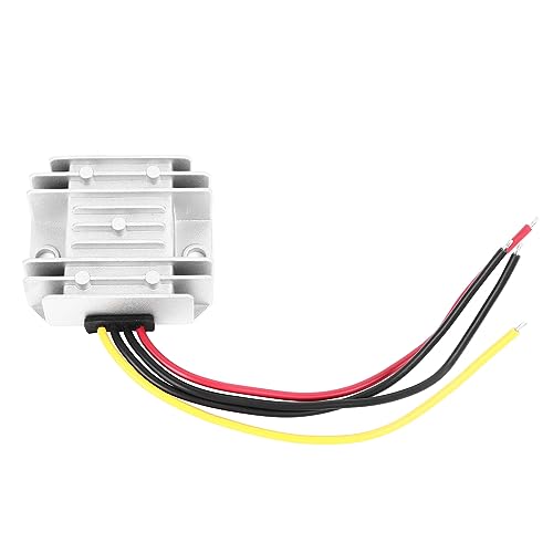 Suitable for Security Systems Telecommunications and Electrical Equipment - Voltage Step Down Transformer DC 24V to DC 12V Converter - 10A Output Power Supply with Aluminum Casing
