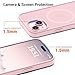 vnnink for iPhone 15 Case,iPhone 14/iPhone 13 Case, Magnetic Matte Military Grade Drop Protection Translucent Cell Phone Cover,Rugged Shockproof Cover,Light Pink