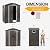 Shintenchi 5x3 FT Outdoor Storage Shed with Window, Lockable Outdoor Waterproof Tool Storage Sheds, Weather Resistant Tool Storage House Shed for Garden, Backyard, Patio Utility and Tool Storage, Gray