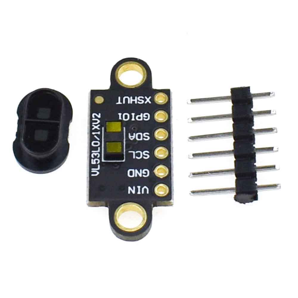 VL53L1X Distance Sensor Ranging Time Sensor Module 400cm Measurement (V2 Module Cover)