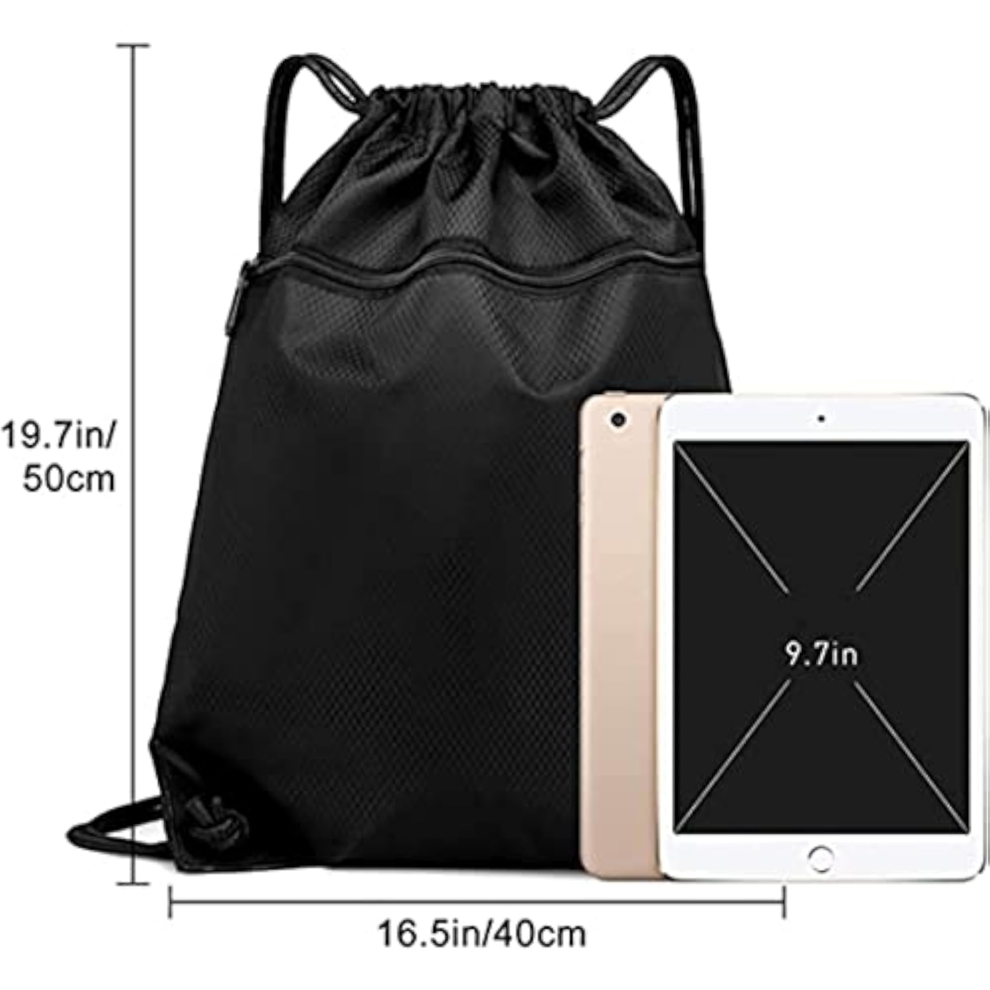 Large Capacity Waterproof Drawstring Gym Bag
