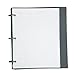 Five Star Flex Hybrid NoteBinder, 1 Inch Binder with Tabs, Notebook and 3 Ring Binder All-in-One, Green (72407)