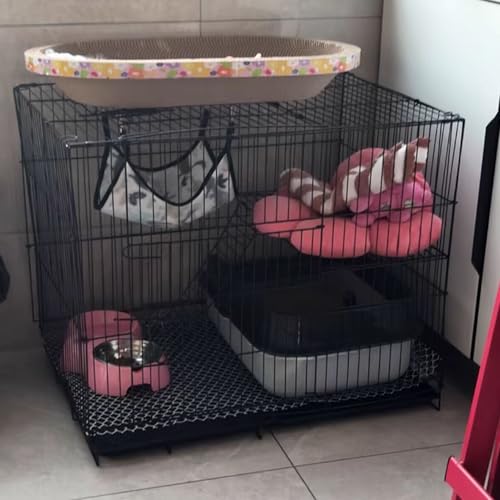 Cage pour chat pliable pour protéger vos meubles des griffures de chatons