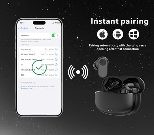 Image of NORD Buds in The Ear Wireless Earbuds | ENC Mic for Crystal-Clear Calls | 30hr Playtime with Type-C Fast Charging | BT5.3 Gaming Bluetooth Earphones | Touch Control Sports Headphone (Green)