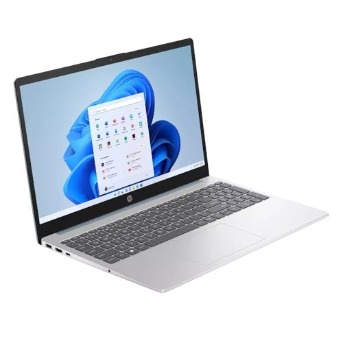 Image of HP 15.6 inch Touchscreen Laptop, AMD Athlon Gold 7220U, 8GB RAM, 256GB SSD Storage, Backlit Keyboard, Built-in Bluetooth, Built-in Webcam, Windows 11, Blue (15-fc0025tg)