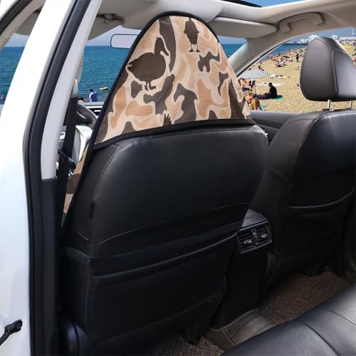 Image of Car Seat Towel Cover for Front Seats, Waterproof Soft Polynesian Tattoo Blue Auto Seat Covers Anti-Slip Universal Fit for Cars SUVs Trucks, Auto Accessories Protectors Decor