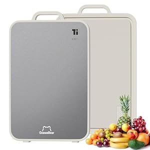 Titanium Cutting Board for Kitchen,...