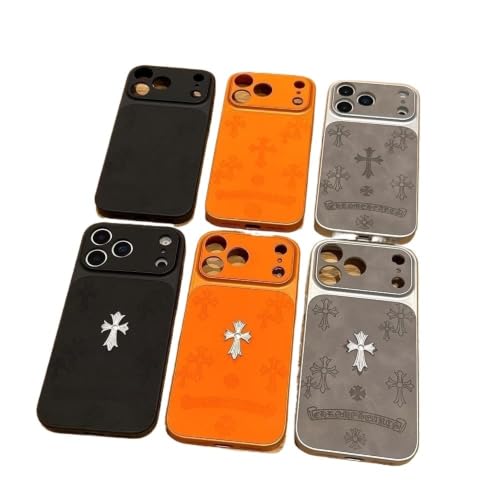 �N�����n�[�c �g�уP�[�X ���U�[�X�}�z�P�[�X �p��iPhone17Pro/16/15/14 �Ή� �L�[�z���_�[�t�� �E���ȒP �v���[���g�p(A03,IPhone 14 Pro Max)