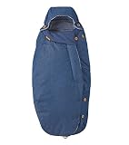 Maxi-Cosi 79209070 Universal-Fußsack, passend für alle Kinderwagen und Buggys, denim hearts