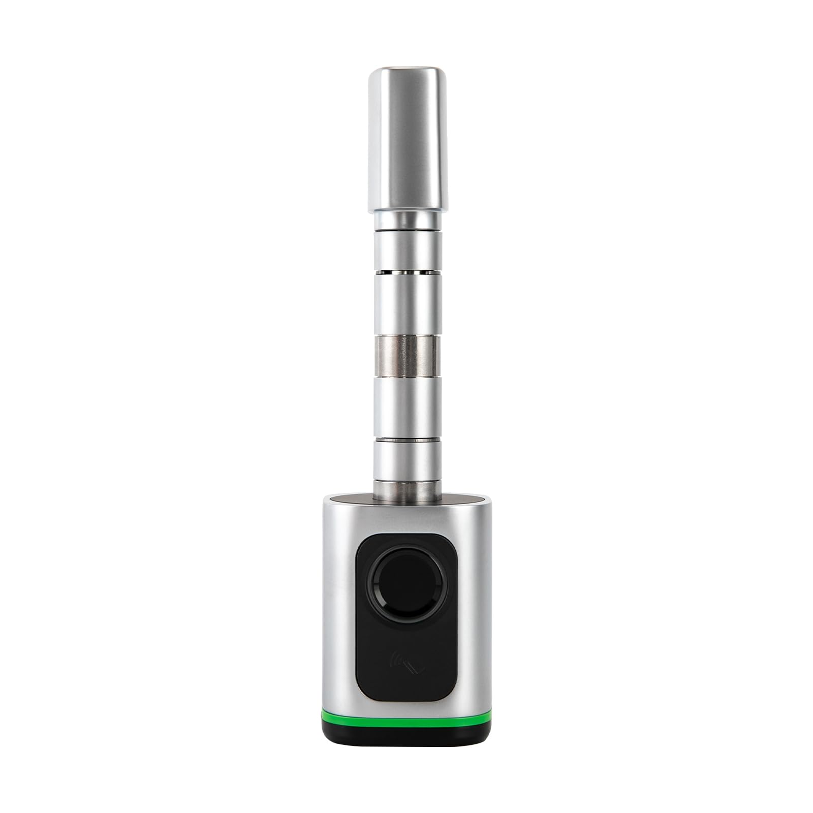 Türschloss Fingerabdruck, 60mm Smart Lock, Fingerprint Türschloss Zylinder Elektronisches Haustür mit Vier Arten der Öffnung, Elektronisches Türöffner Haustürschloss, Silber, für Wohnung, Hotel, Haus