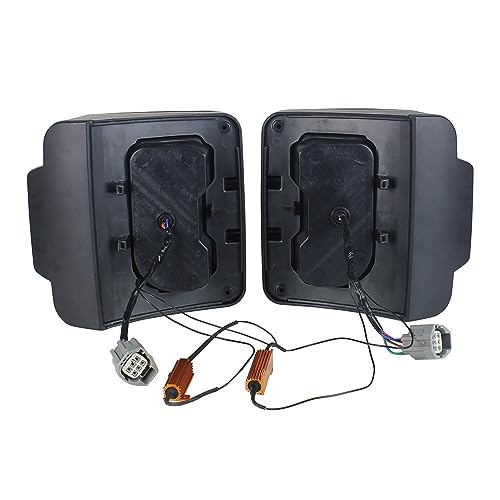 Conjunto de luces traseras negras para Jeep Wrangler JK 7