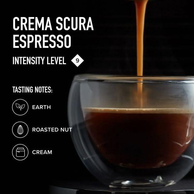 Peet's Coffee, Medium Roast Espresso Capsules, Compatible with Nespresso Original Machine, 100% Arabica Coffee - Crema Scura Intensity 9, 50 Count (5 Boxes of 10 Espresso Capsules) - 7