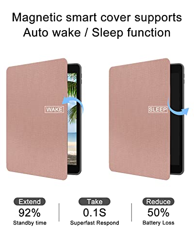 Supveco Ipad 9Th Generation Case With Pencil Holder 2021, Premium Shockproof Stand Folio Case Smart Ipad 10.2 Inch Cover, For Ipad 8Th Generation 2020/Ipad 7Th Generation 2019(Rose Gold) #TOP2