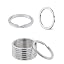 12 Pack Rings 25mm