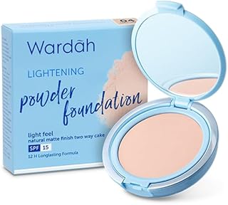 Wardah LGHT - Base de maquillaje en polvo, cu...
