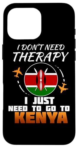 PjA̍ I Funny Kenya Flag I Vacation Kenya X}zP[X iPhone 16 Pro Max p