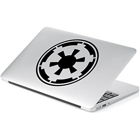 Yoonek Graphics Galactic Empire Emblem Crest Decal Sticker for Car Window, Laptop, Motorcycle, Walls, Mirror and More. # 477 (12", Black) Cover